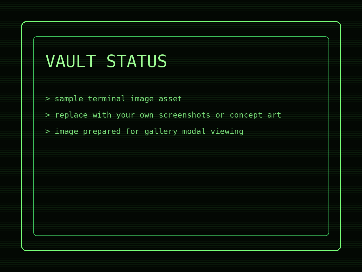 Vault Status Display